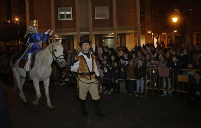 Cabalgata de sus Majestades los Reyes Magos de Oriente en Zizur.