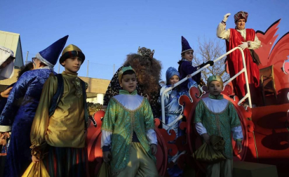 Fotos de la Cabalgata de los Reyes Magos del 5 de enero de 2020 en el Valle de Egüés