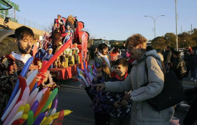 Fotos de la Cabalgata de los Reyes Magos del 5 de enero de 2020 en el Valle de Egüés