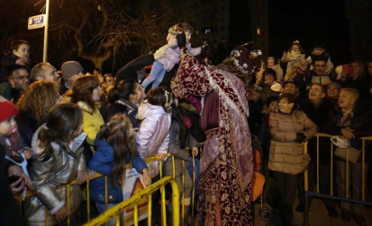 Cabalgata de sus Majestades de Oriente los Reyes Magos en Barañáin