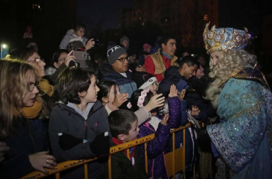 Cabalgata de sus Majestades de Oriente los Reyes Magos en Barañáin