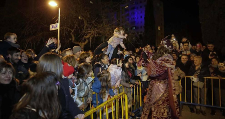 Cabalgata de sus Majestades de Oriente los Reyes Magos en Barañáin
