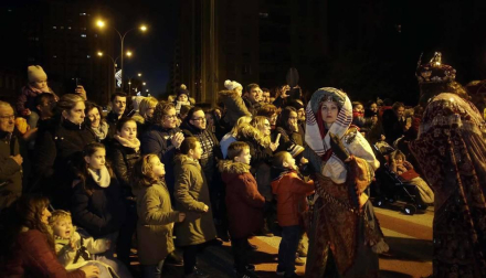 Cabalgata de sus Majestades de Oriente los Reyes Magos en Barañáin