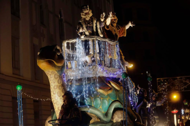 Imágenes de la cabalgata de Reyes de Pamplona