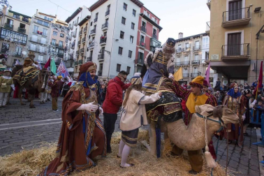 Imágenes de la cabalgata de Reyes de Pamplona