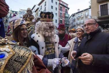 Imágenes de la cabalgata de Reyes de Pamplona