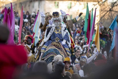 Imágenes de la cabalgata de Reyes de Pamplona