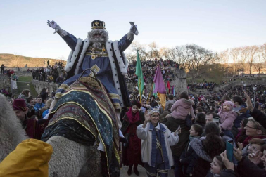 Imágenes de la cabalgata de Reyes de Pamplona