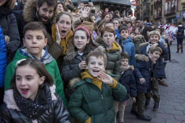 Imágenes de la cabalgata de Reyes de Pamplona