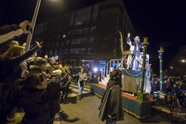 Imágenes de la cabalgata de Reyes de Pamplona