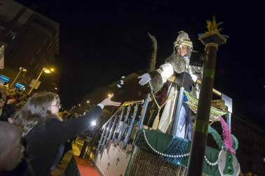 Imágenes de la cabalgata de Reyes de Pamplona