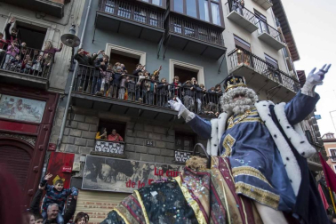 Imágenes de la cabalgata de Reyes de Pamplona