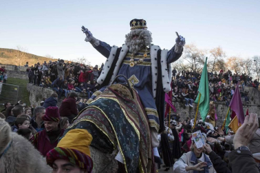 Imágenes de la cabalgata de Reyes de Pamplona