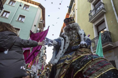 Imágenes de la cabalgata de Reyes de Pamplona