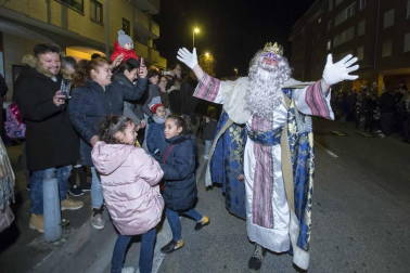 Imágenes de la cabalgata de Reyes de Pamplona