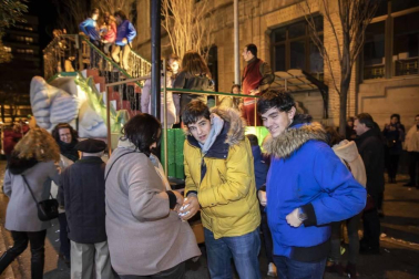 Imágenes de la cabalgata de Reyes de Pamplona
