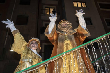Imágenes de la cabalgata de Reyes de Pamplona