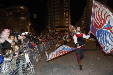 Imágenes de la cabalgata de Reyes de Pamplona