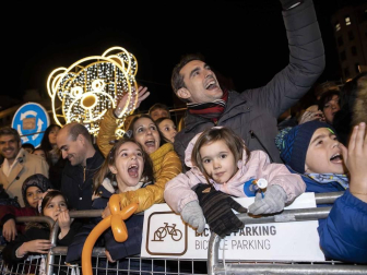 Imágenes de la cabalgata de Reyes de Pamplona