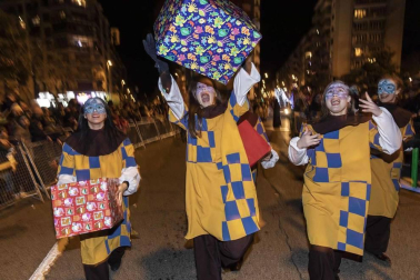 Imágenes de la cabalgata de Reyes de Pamplona
