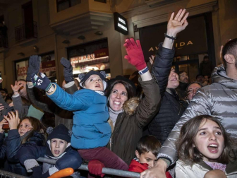 Imágenes de la cabalgata de Reyes de Pamplona