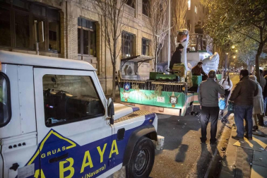 Imágenes de la cabalgata de Reyes de Pamplona
