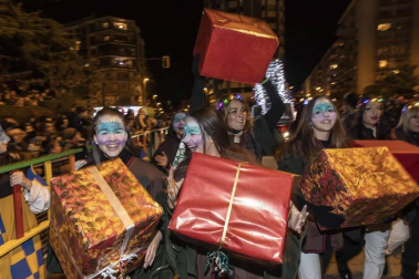 Imágenes de la cabalgata de Reyes de Pamplona