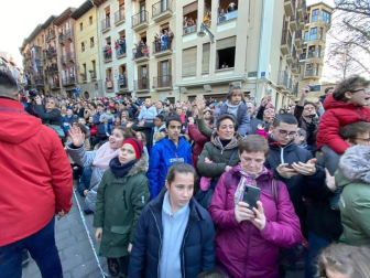 Imágenes de la cabalgata de Reyes de Pamplona