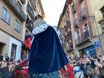 Imágenes de la cabalgata de Reyes de Pamplona