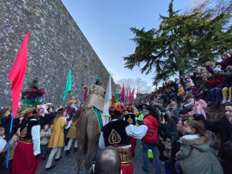 Imágenes de la cabalgata de Reyes de Pamplona
