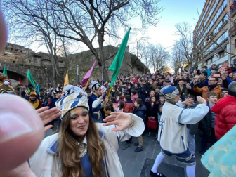 Imágenes de la cabalgata de Reyes de Pamplona