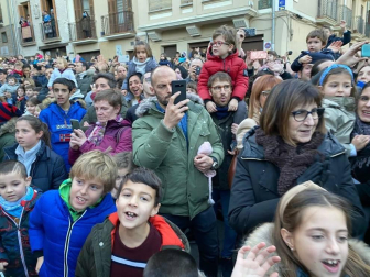 Imágenes de la cabalgata de Reyes de Pamplona