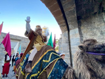 Imágenes de la cabalgata de Reyes de Pamplona