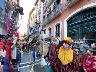 Imágenes de la cabalgata de Reyes de Pamplona