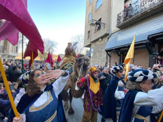 Imágenes de la cabalgata de Reyes de Pamplona