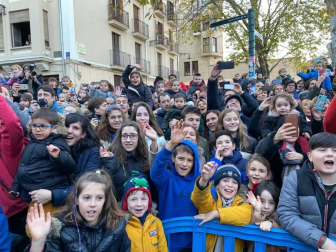 Imágenes de la cabalgata de Reyes de Pamplona