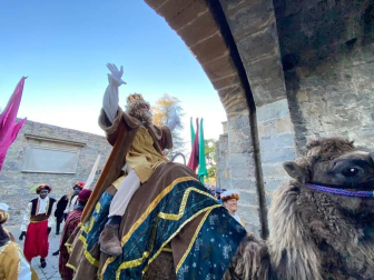 Imágenes de la cabalgata de Reyes de Pamplona