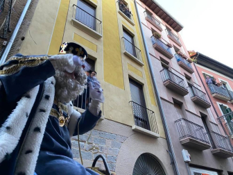 Imágenes de la cabalgata de Reyes de Pamplona