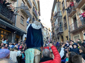 Imágenes de la cabalgata de Reyes de Pamplona