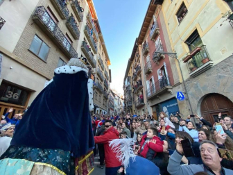 Imágenes de la cabalgata de Reyes de Pamplona