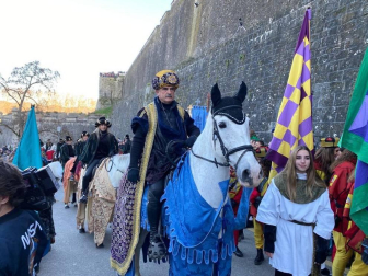 Imágenes de la cabalgata de Reyes de Pamplona