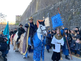 Imágenes de la cabalgata de Reyes de Pamplona