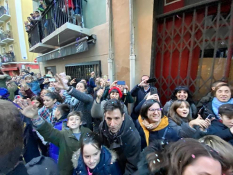 Imágenes de la cabalgata de Reyes de Pamplona