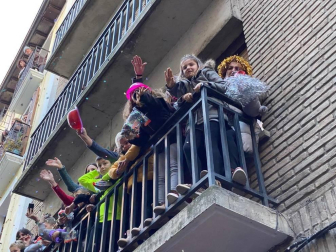 Imágenes de la cabalgata de Reyes de Pamplona