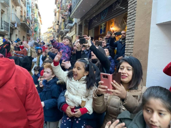 Imágenes de la cabalgata de Reyes de Pamplona
