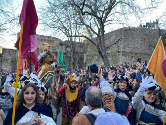 Imágenes de la cabalgata de Reyes de Pamplona