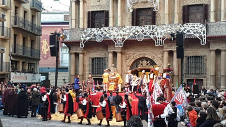 Imágenes de la cabalgata de Reyes de Pamplona