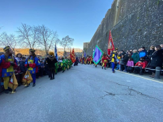 Imágenes de la cabalgata de Reyes de Pamplona