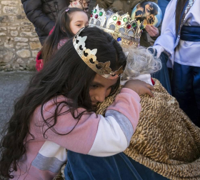 Fotos de las Cabalgatas de sus Majestades los Reyes Magos de Oriente en varias localidades de Tierra Estella como Ayegui, Azagra, Echávarri, Larrión, Mendavia y San Adrián.