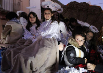 Fotos de las Cabalgatas de sus Majestades los Reyes Magos de Oriente en varias localidades de Tierra Estella como Ayegui, Azagra, Echávarri, Larrión, Mendavia y San Adrián.